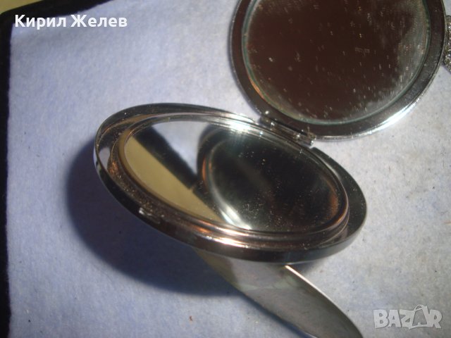 ЕЛЕГАНТНО ДАМСКО ОГЛЕДАЛЦЕ - ПУДРИЕРА с ЕГИПЕТСКА ОРНАМЕНТИКА - НЕФЕРТИТИ 29087, снимка 10 - Други - 38151687