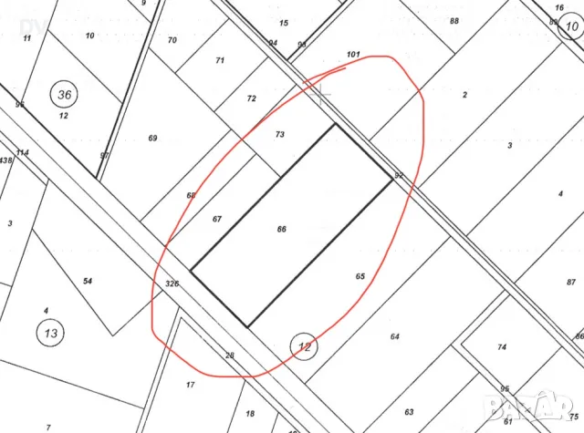 Имот 5500 кв.м.