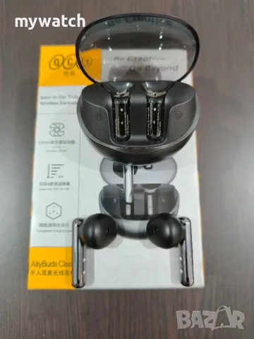 QCY AilyBuds Clear T32 безжични слушалки , снимка 4 - Bluetooth слушалки - 47462867