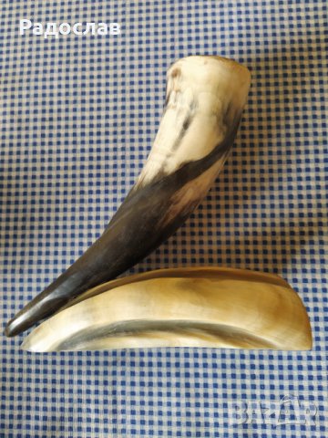 стар сувенир от естествен рог