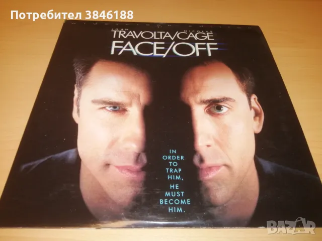 LASERDISC FaceOff Widescreen THX 2 Disc Edition NTSC Version  , снимка 1