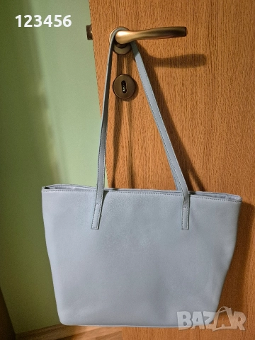 светлосини кожени чанти, снимка 2 - Чанти - 52965289