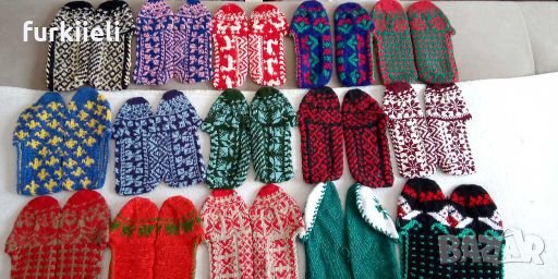 Нови ръчно плетени терлици, снимка 3 - Други - 28326308