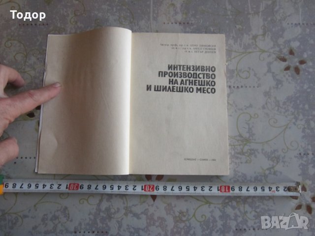 Книга Интензивно производство но агнешко и шилешко месо , снимка 2 - Специализирана литература - 32566837