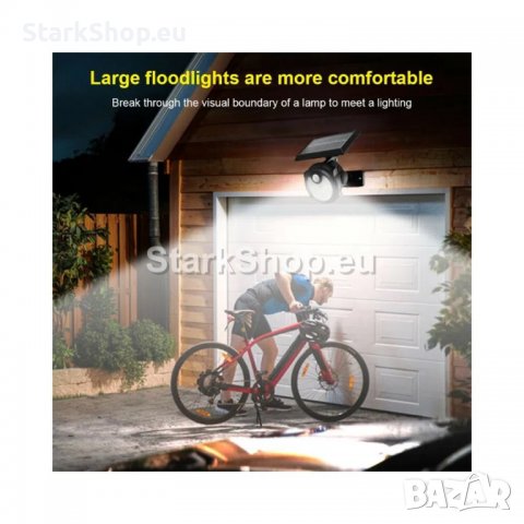 Соларна сензорна лампа двоен монтаж 26LEDСоларна сензорна лампа двоен монтаж 26LED, снимка 6 - Друга електроника - 38491998