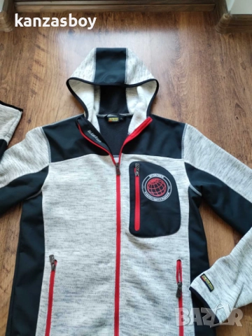 Blaklader Knitted cardigan with softshell - мъжко работно яке КАТО НОВО С, снимка 2 - Якета - 52541431