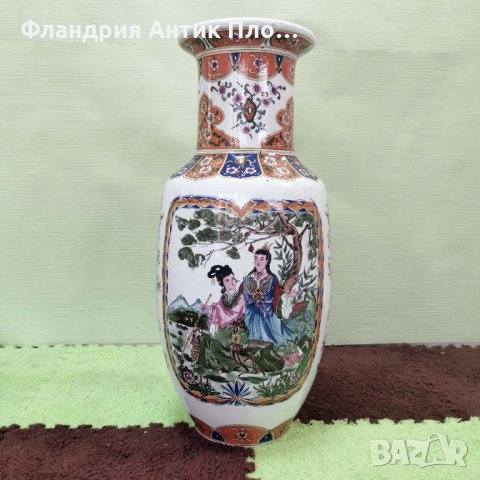 Голяма японска порцеланова ваза в Вази в гр. Пловдив - ID32433090 — Bazar.bg