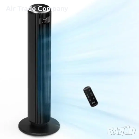 Вентилатор Levoit TempSense 36 DC Tower Fan, 92 см, снимка 2 - Вентилатори - 51753822