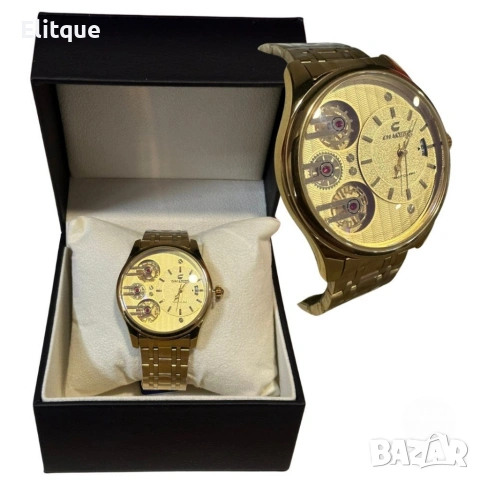 Луксозен мъжки часовник със съвършени детайли