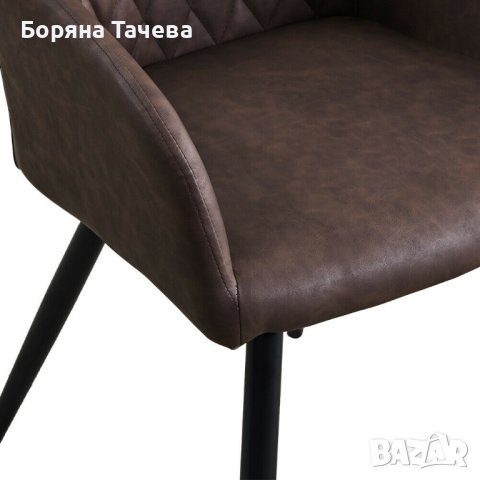 Висококачествени трапезни столове тип кресло МОДЕЛ 217, снимка 6 - Столове - 36581569