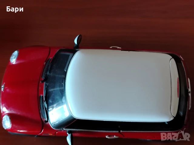 Bburago метална количка Mini Cooper - Италия, снимка 4 - Колекции - 51035699