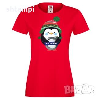 Дамска тениска VOLVO PENGUIN, снимка 2 - Тениски - 32858340
