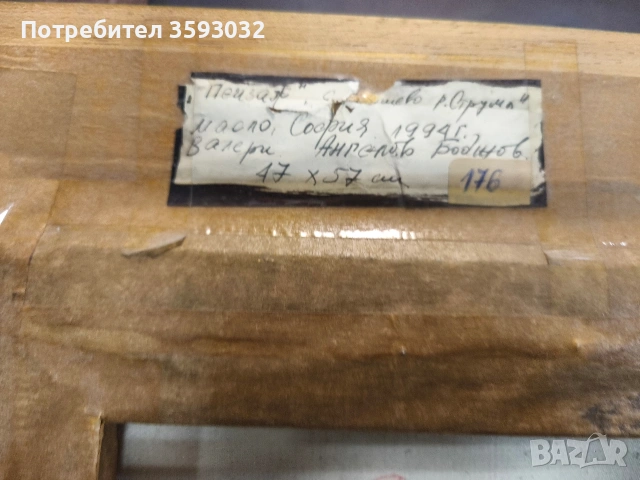 Масло върху платно от Валери Боджов , снимка 2 - Картини - 53425335