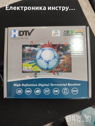 Цифров ефирен приемник за телевизия, декодер 1080p FULL HD,WIFI HDMI port, снимка 4 - Приемници и антени - 43128144