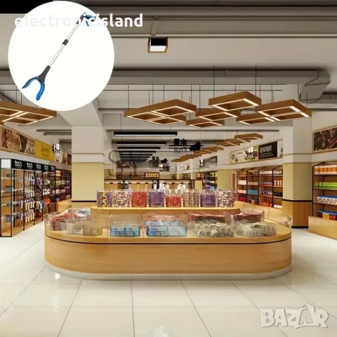 Универсална щипка, инструмент за отпадък, боклук, смет, 81см с магнит, снимка 8 - Градински инструменти - 46858159