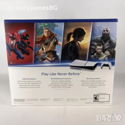 Playstation 5 Slim Disk 1TB - ЧИСТО НОВ - ГАРАНЦИЯ на изгодна цена / PS5 / ПС5 / Плейстейшън 5, снимка 2 - PlayStation конзоли - 48029728
