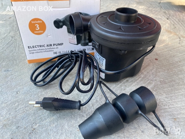 Електрическа помпа с 3 накрайника