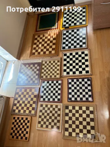 Дъска , игрално поле за шах , различни размери