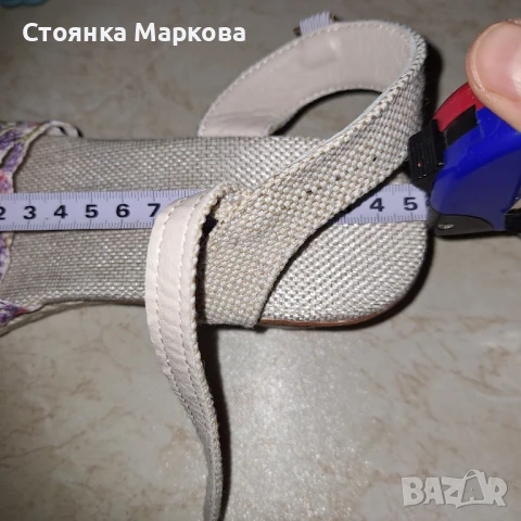 Нови обувки-плат дантела, снимка 5 - Дамски ежедневни обувки - 49832239