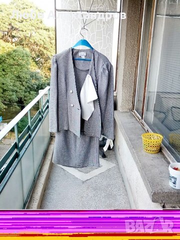 Официален дамски костюм пола и сако., снимка 4 - Поли - 37160355