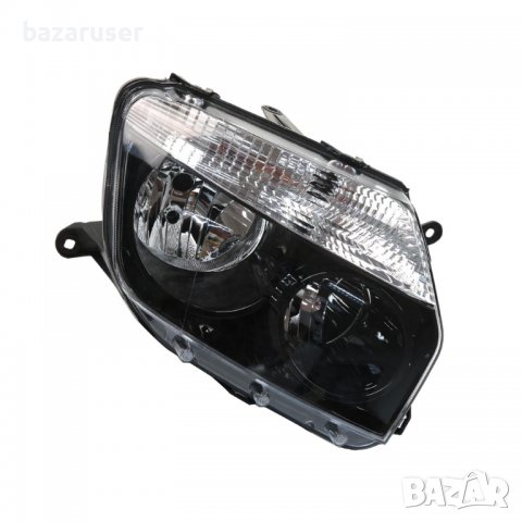 Нов Фар с черна основа за Dacia Duster/Дачия Дъстър (2010-2013г.) L/R с ръчно регулиране, снимка 2 - Части - 38228617