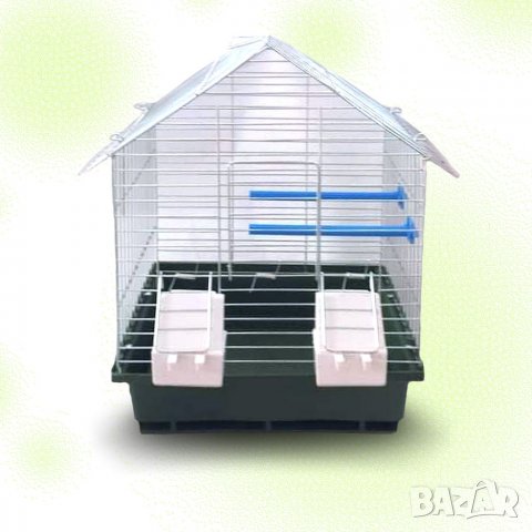 Клетки за папагали, канарчета и други птички. Клетка за вълнист папагал. Малка клетка за папагал, снимка 2 - За птици - 33498408