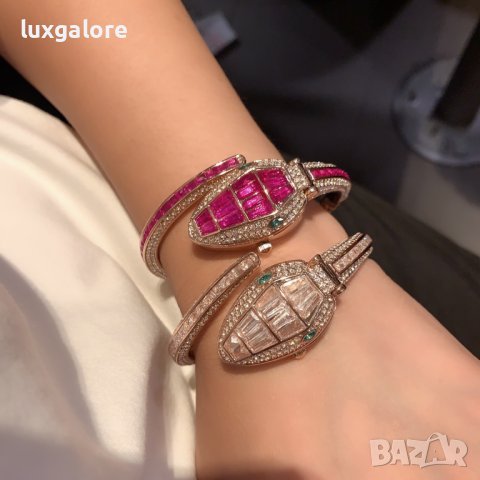 Дамски часовник BVLGARI Serpenti Misteriosi с кварцов механизъм, снимка 5 - Дамски - 43522858