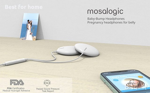 Слушалки за бременост Mosalogic Baby Bump, снимка 2 - Други - 39473795