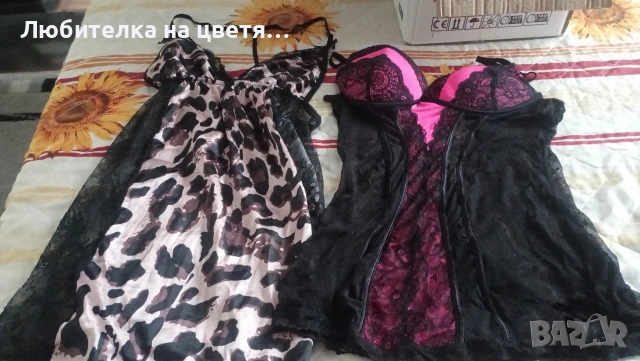 сатенени нощници М размер 15 евро за бр, снимка 16 - Бельо - 45372020