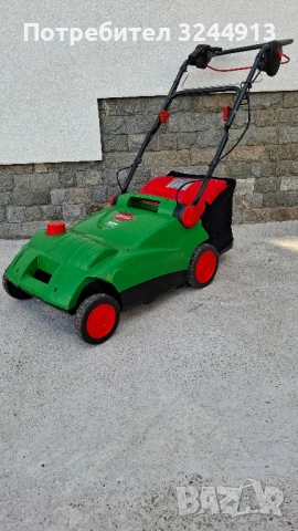 Мощен немски електрически аератор вертиколатор BRILL 36VE, снимка 2 - Градинска техника - 51076296