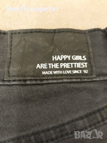 HAPPI GIRLS дънки , чисто нов , дълъг , гарваново черно, снимка 3 - Дънки - 39217711