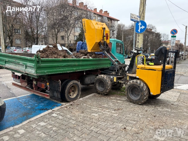 Услуги с 3/5-тонен багер, тристранен самосвал Mercedes 814, Mercedes 308-бордови., снимка 18 - Транспортни услуги - 50378391