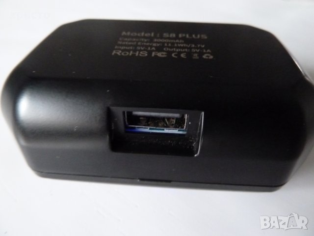 блутут слушалки тип тапи Antimi SP8 Plus, снимка 5 - Bluetooth слушалки - 34743511