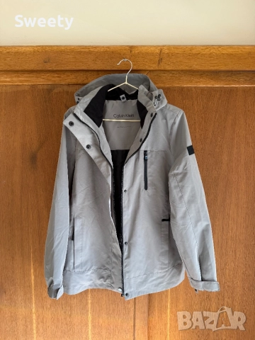 Calvin Klein оригинално двойно непромокаемо яке , снимка 6 - Якета - 52321772