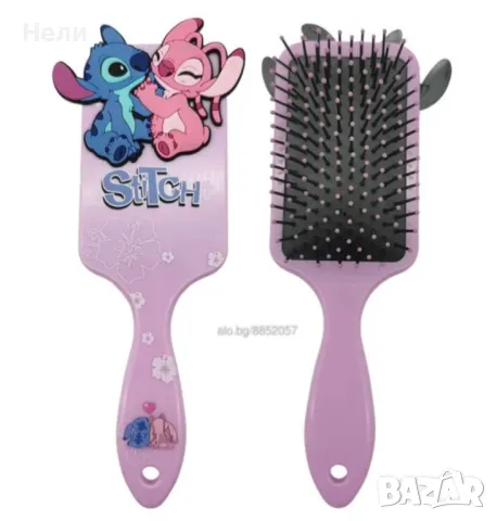 Четка за коса на Стич, снимка 2 - Аксесоари за коса - 47583254