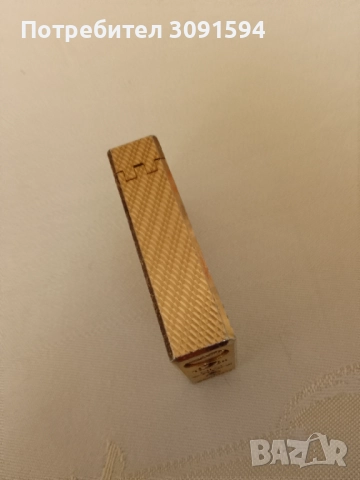   Винтидж Позлатена Газова запалка Zaima  Japan . Работи добре! Напълно обслужена!, снимка 4 - Запалки - 51829944