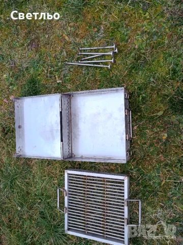 Скара куфар за къмпинг, преносима скара, снимка 4 - Къмпинг мебели - 48894687