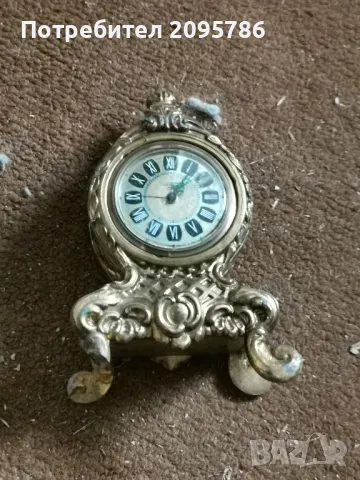 стар немски часовник, снимка 3 - Антикварни и старинни предмети - 48096957