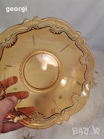 стъклена купа за плодове фруктиера 23/3, снимка 5 - Аксесоари за кухня - 49348152