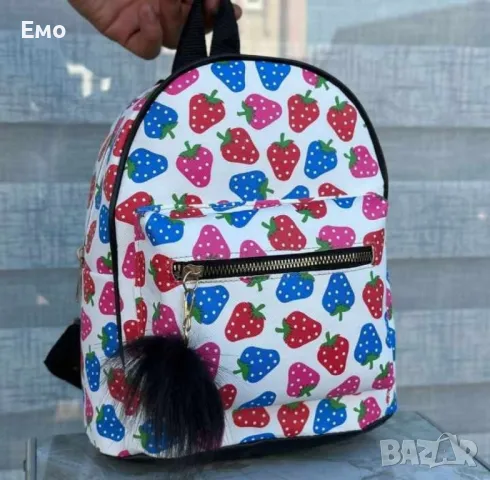 Компактни цветни ранички с пухче, изкушение за всеки ценител., снимка 13 - Раници - 48384114