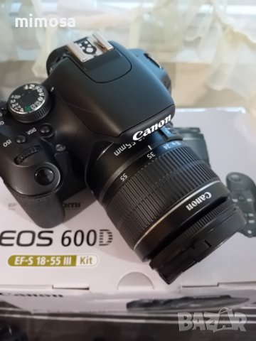 Фотоапарат Canon EOS 600D, снимка 1 - Фотоапарати - 43961106