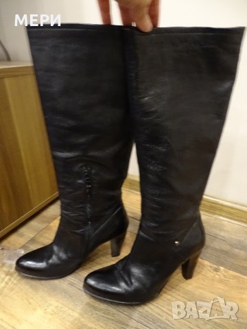 100% Ествествена кожа - Дамски ботуши, снимка 5 - Дамски ботуши - 32950513