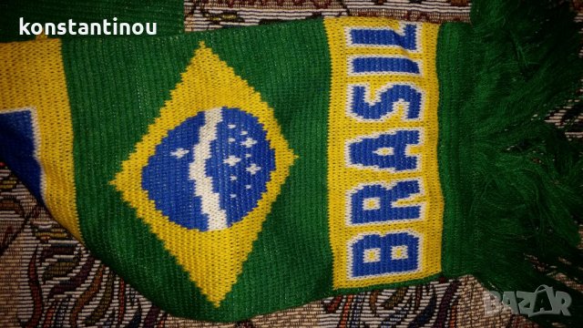 Оригинален чисто нов шал Бразилия / Brazil , снимка 2 - Футбол - 27782229