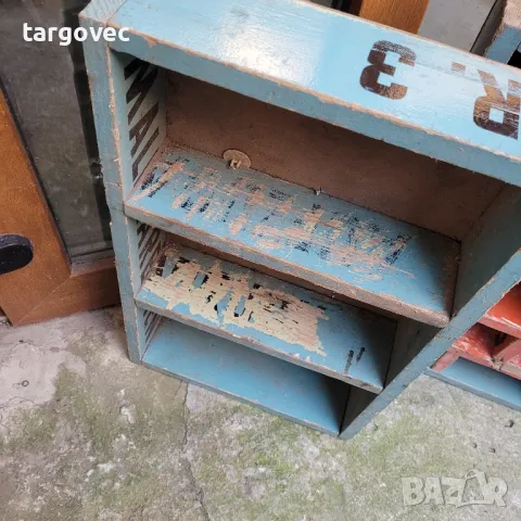 два броя невероятни кутии индустриален стил от рециклирани дъски артбокс, снимка 2 - Антикварни и старинни предмети - 47727634