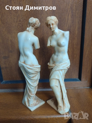 Две статуетки от ТУНИС на Венера Милоска височина 25см,ръчна изработка по оригинал , снимка 5 - Колекции - 51976289