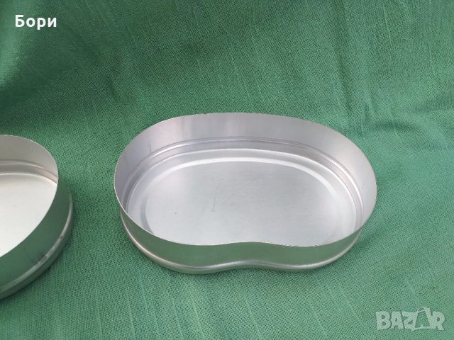 Стара алуминиева кутия по БДС, снимка 6 - Кутии за храна - 33075944