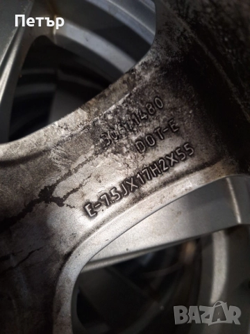 ОРИГИНАЛНИ АЛУМИНИЕВИ ДЖАНТИ ЗА ВОЛВО ХС -5х108х63.4-17 цола, снимка 7 - Гуми и джанти - 51963016