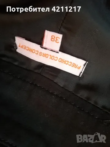 Черна дамска пола Precchio, снимка 4 - Поли - 50072505