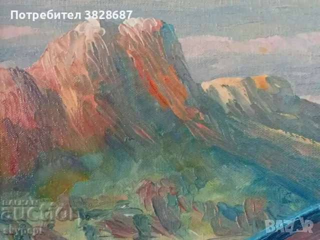 Пейзаж на М.Даниел, снимка 4 - Картини - 48265478