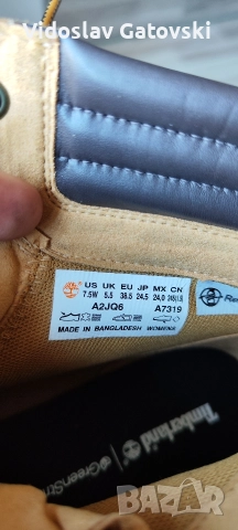 Timberland 38,5, снимка 3 - Дамски боти - 52788411